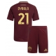 AS Roma Paulo Dybala #21 Replike Domaci Dres za djecu 2024-25 Kratak Rukav (+ Kratke hlače)